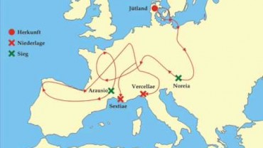 Deutsche Geschichte Kapitel 2 – Die Germanen in Verteidigung und Angriff Teil 1
