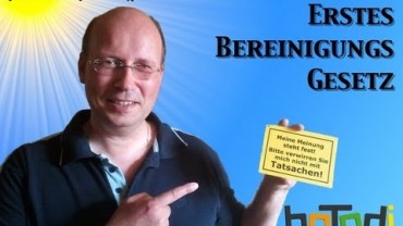 Erstes Bereinigungsgesetz – Sommers Sonntag