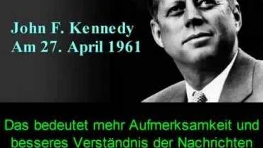 Kennedy und Eisenhower -Die vergessenen Warnungen Kennedy und Eisenhower -Die vergessenen Warnungen