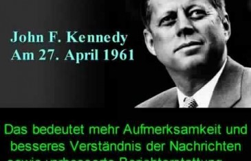 Kennedy und Eisenhower -Die vergessenen Warnungen