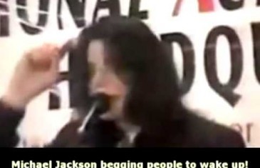Michael Jacksons warning people to wake up